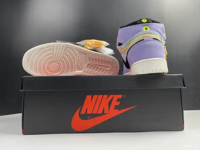 Rep Kickmax Pulse Switch CW6576-500 Purple High Jordan 1 0429